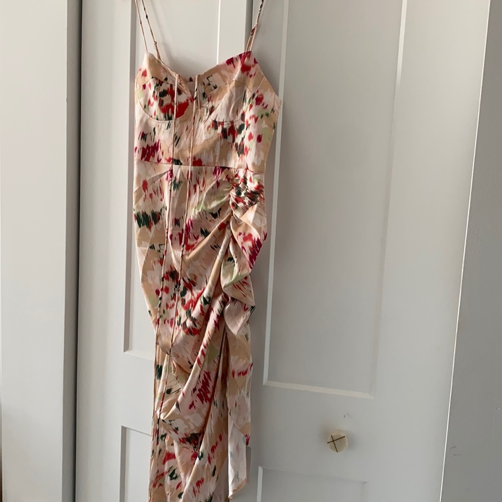 Satin Midi dress